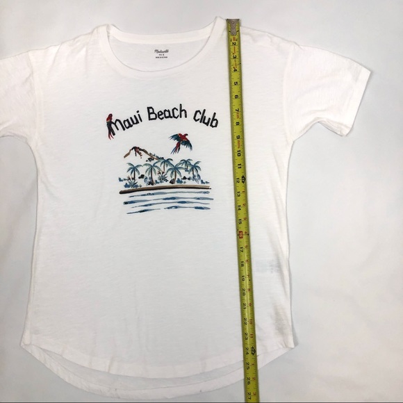 NWT Madewell Maui Beach Club Tee - Picture 8 of 8